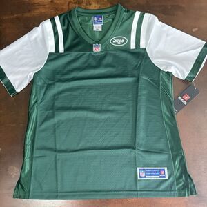 New York Jets Football Women Medium Green White Pro Line Rep Blank Polyester